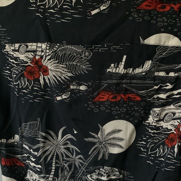 Amazon Prime “The Boys” Hawaiian Style Button Up - Picture 5 of 5
